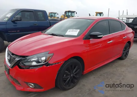 2017 Nissan Sentra Sr z USA, uszkodzony, nr VIN 3N1AB7AP0HY279747